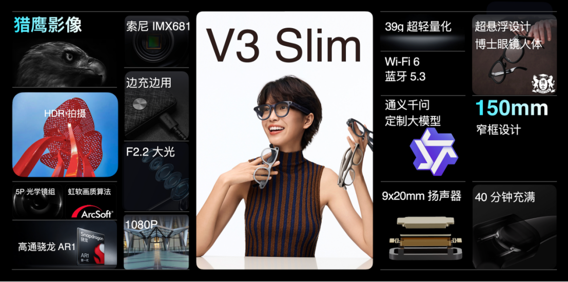 下一代手机具象化！雷鸟X3 Pro AR眼镜发布，支持手机应用生态
