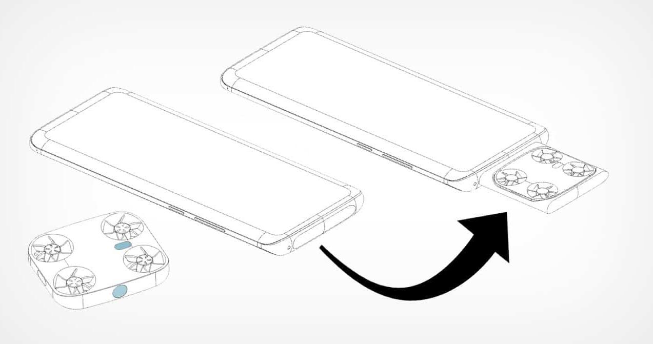 vivo新专利“飞起来”：手机内置航拍机 