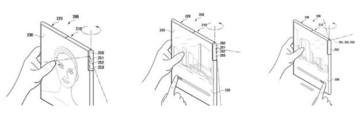 旋转相机再度复活：三星申请在折叠屏手机使用旋转相机专利 